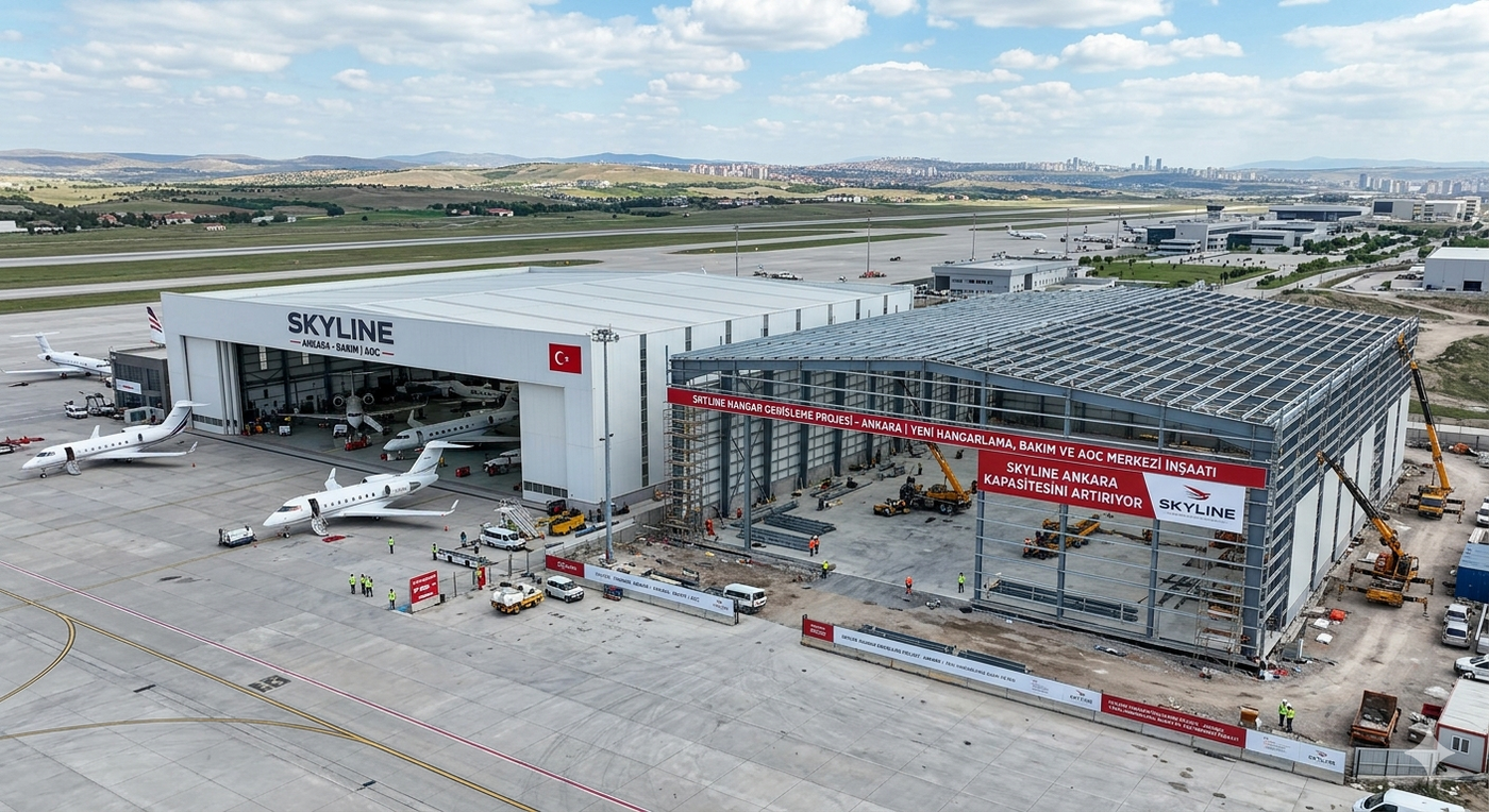 Skyline Havacılık’tan Dev Yatırım: Ankara’da Operasyonel Kapasite Katlanıyor